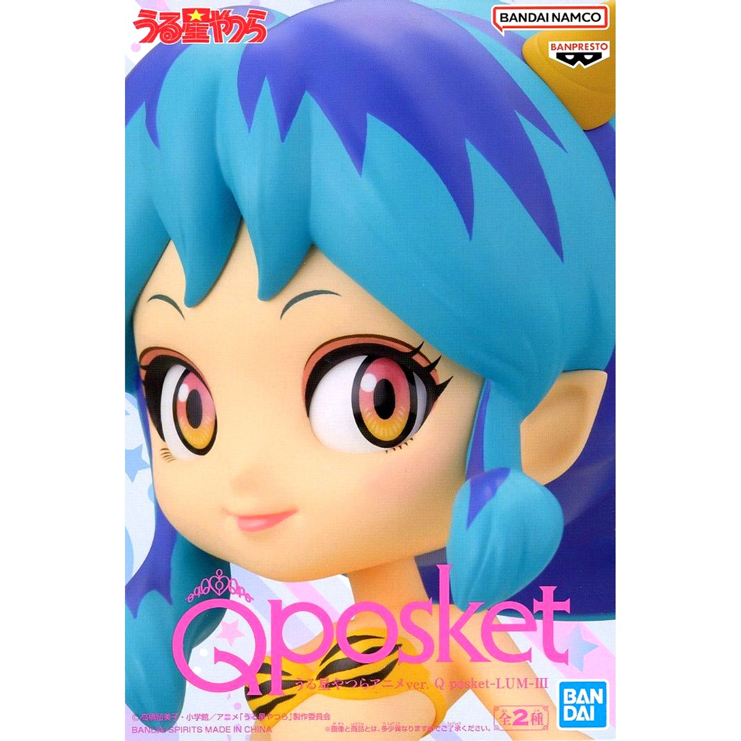 Lum A Blue Hair Urusei Yatsura Anime Ver. Q posket III Figure [USED]