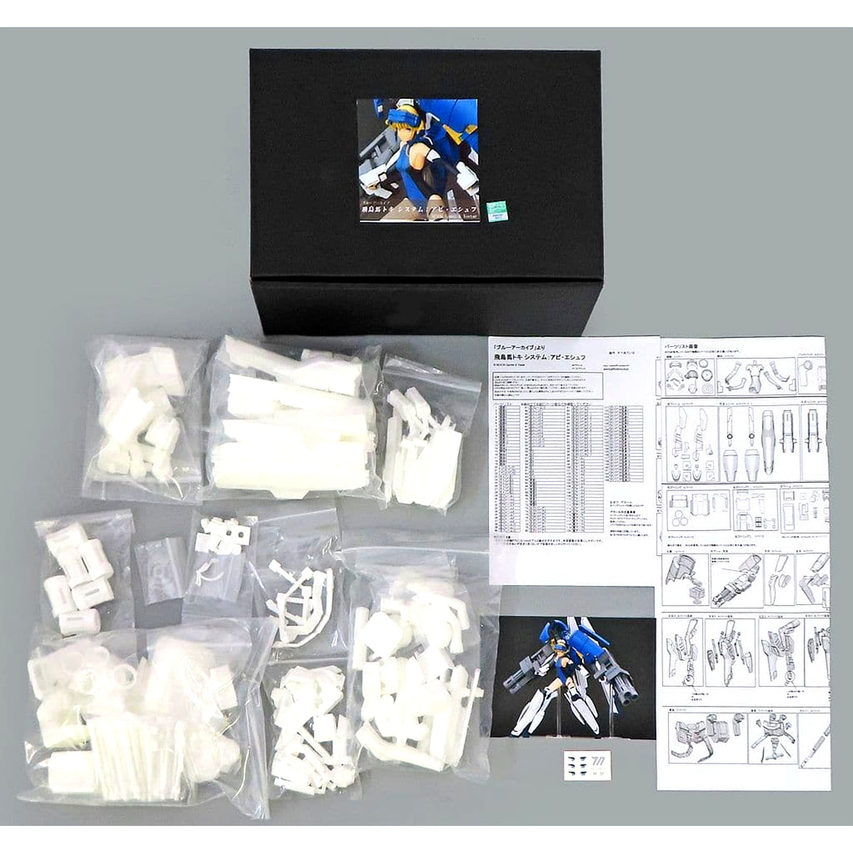 Toki Asuma System: Abi Eshuf Blue Archive Garage Kit Wonder Festival 2023 Summer and Event and BOOTH Exclusive [USED]