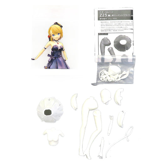 Azur Lane Z23 The Banquet's Honor Student Ver. Garage Kit Booth Limited Figure [USED]