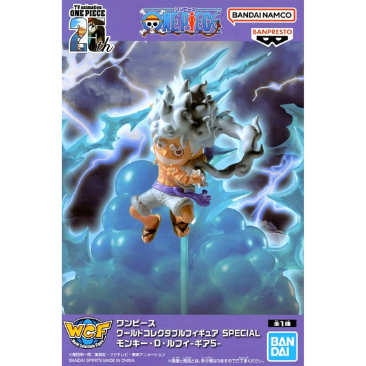 One Piece Monkey D. Luffy World Collectible Figure Special Gear 5 [USED]