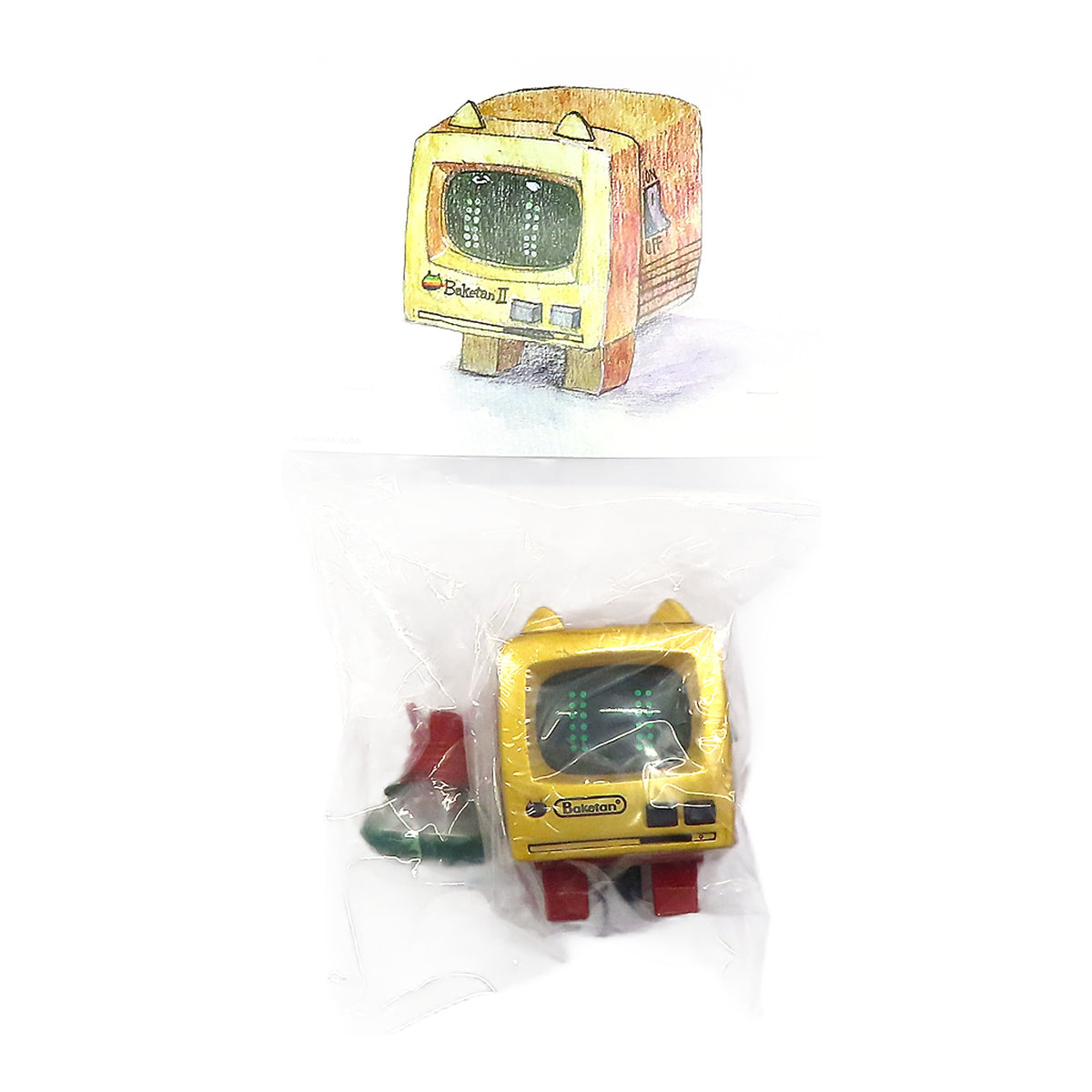 Baketan No. 2 Gold / Red Soft Vinyl Figure Figure [USED]
