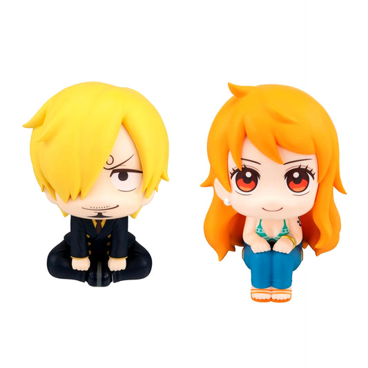 Sanji & Nami Limited Edition Cloche & Tangerine Set One Piece Lookup Figure Premium Bandai & Toei Animation Official Store Limited [USED]