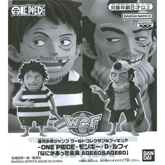 Monkey D. Luffy Something Happened in the Future AGE40 and AGE60 One Piece Weekly Shonen Jump World Collectable Figure Gigant Summer Applicant Special Service Vol.4 [USED]