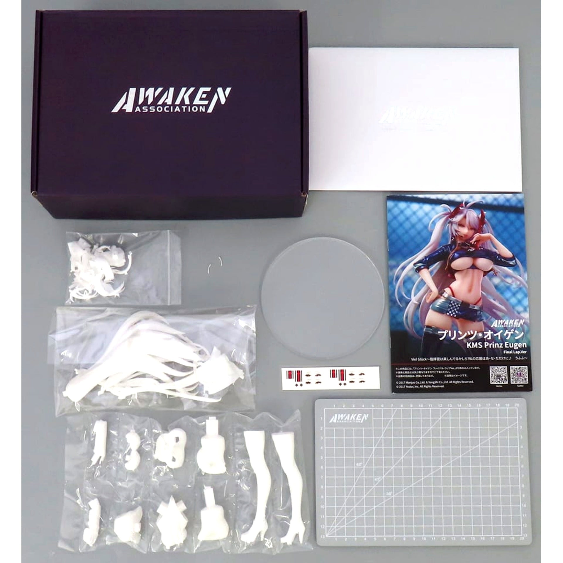 Prinz Eugen Final Lap Ver. 1/7 Azur Lane Resin Cast Kit Wonder Festival 2024 Winter & BOOTH Limited [USED]
