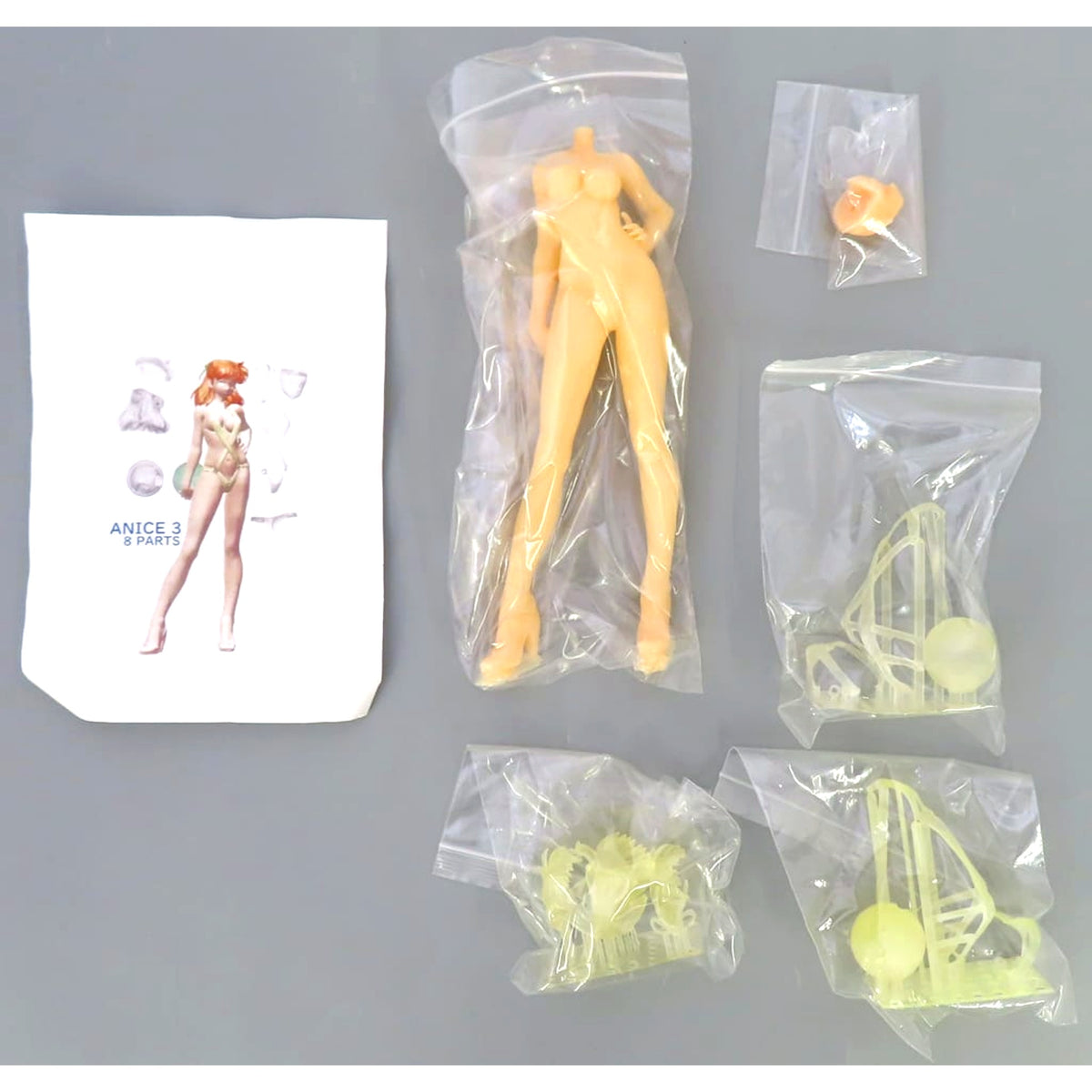 Watermelon Splitting Anice 1/7 Sonic Soldier Borgman Resin Cast Kit [USED]