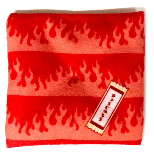 Kyojuro Rengoku Mini Cushion Bonus Item for Kyojuro Rengoku and Kanao Tsuyuri Lookup Set Demon Slayer Megatrea Shop and Premium Bandai Limited [USED]