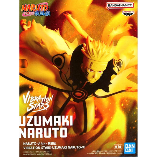 Naruto Uzumaki Naruto: Shippuden VIBRATION STARS Figure VI [USED]