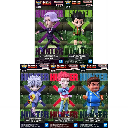 Hunter x Hunter World Collectable Figure Hunter Exam Complete Set of 5 [USED]