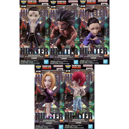 Hunter x Hunter World Collectable Figure Phantom Troupe Complete Set of 5 [USED]
