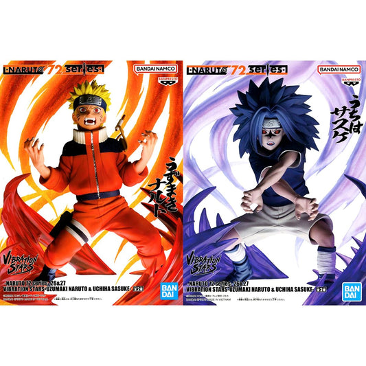 Naruto Uzumaki Naruto VIBRATION STARS Set of 2 Figure [USED]