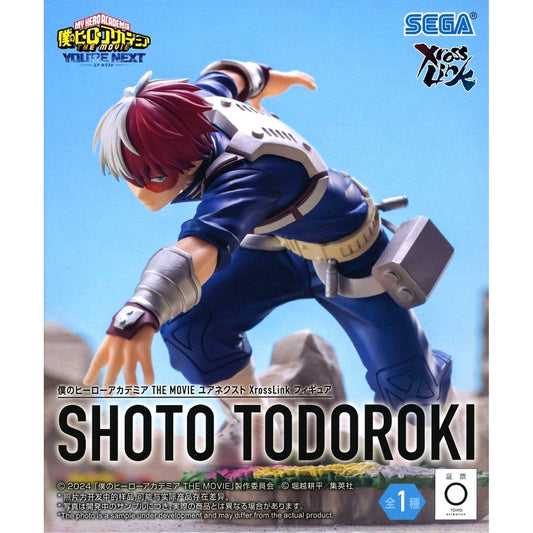 Shoto Todoroki My Hero Academia: You're Next XrossLink Figure [USED]