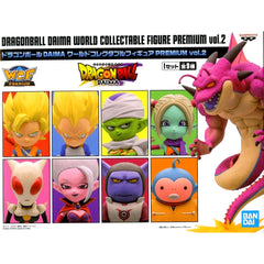 Set of 9 Dragon Ball DAIMA World Collectible Figure PREMIUM Vol. 2 Premium Bandai Limited [USED]