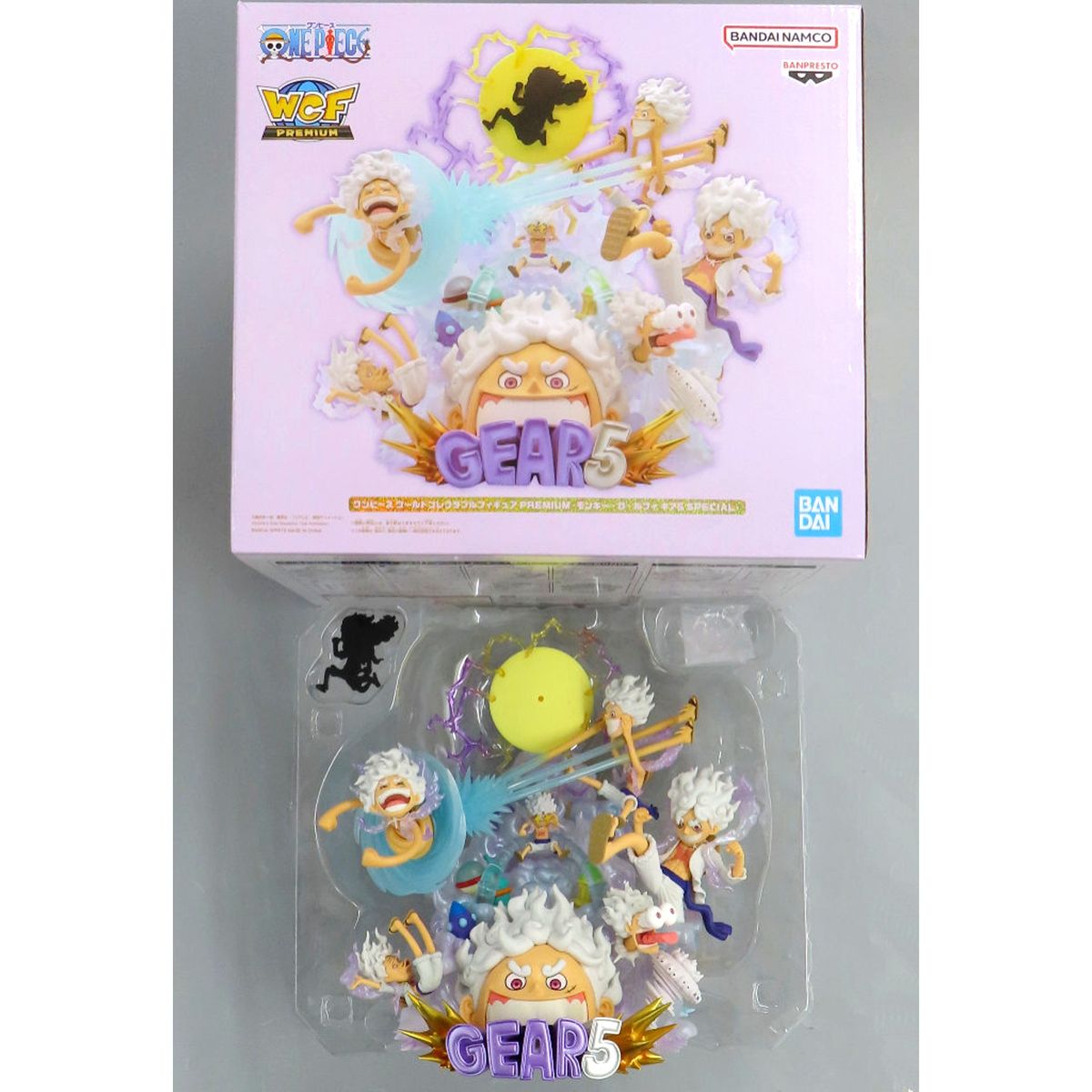 Monkey D. Luffy One Piece Gear 5 SPECIAL World Collectible Figure Premium Figure Tamashii Web Limited [USED]