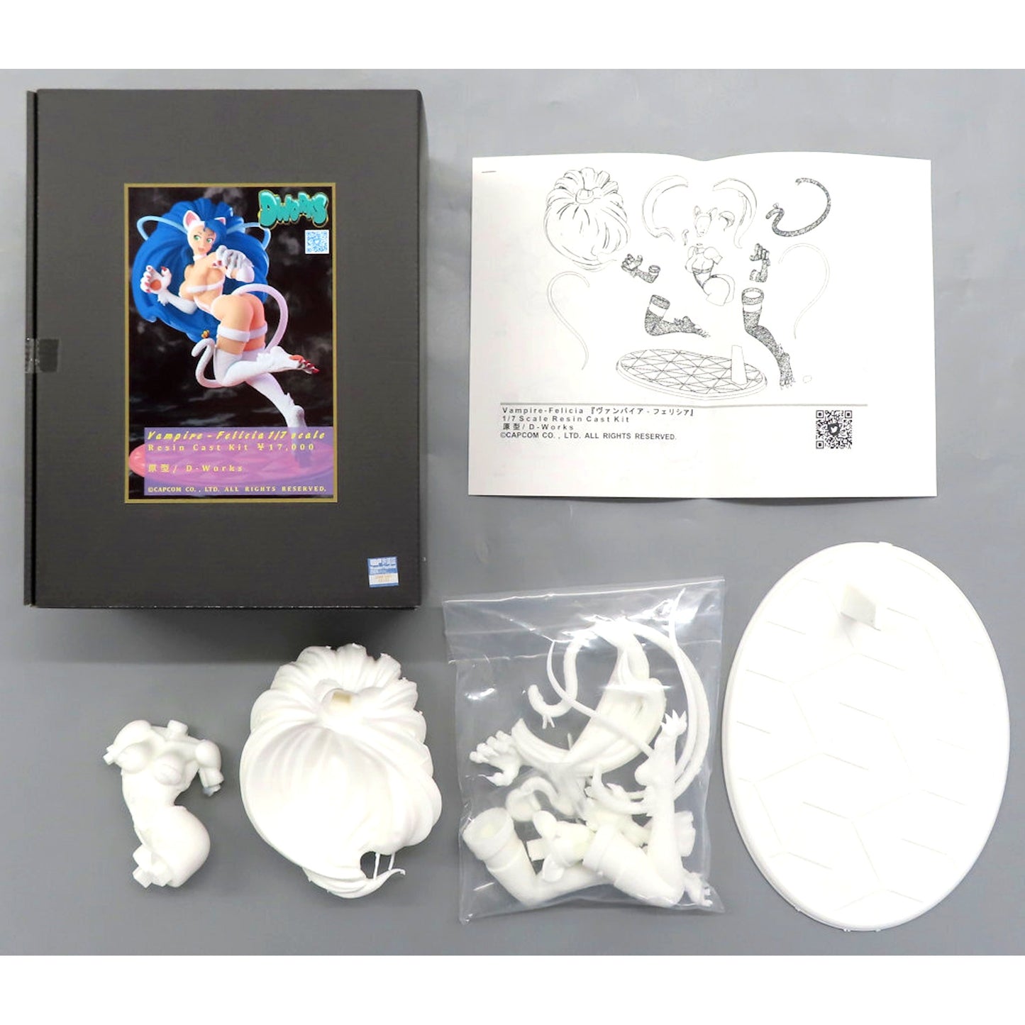 Felicia Darkstalkers 1/7 Resin Cast Kit Wonder Festival 2024 Winter & Event Limited [USED]