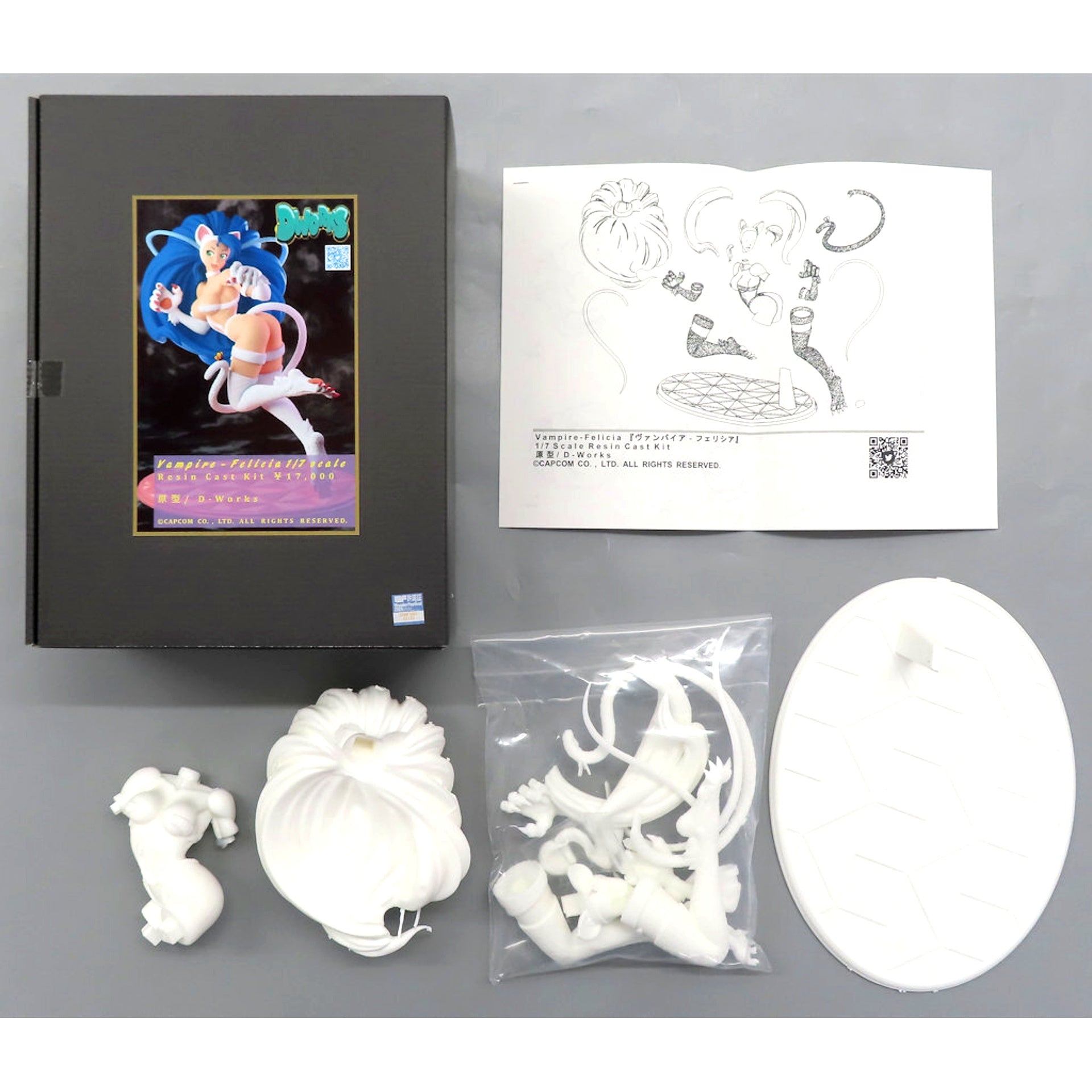 Felicia Darkstalkers 1/7 Resin Cast Kit Wonder Festival 2024 Winter & Event Limited [USED]