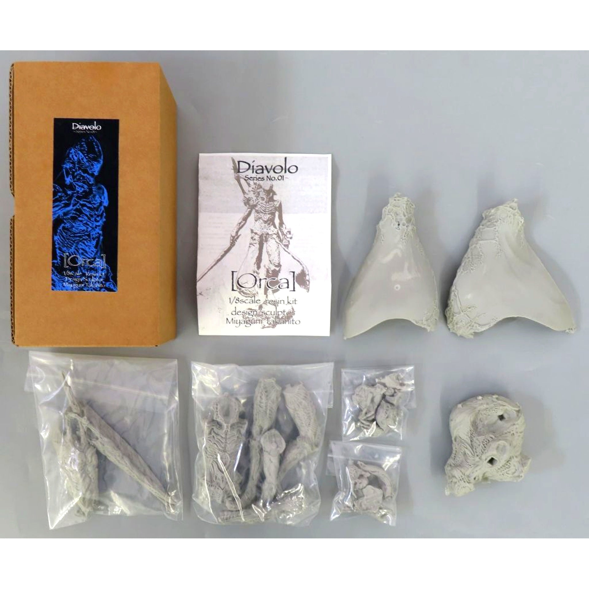 Orca Diavolo series No.01 1/8 Resin Cast Kit [USED]
