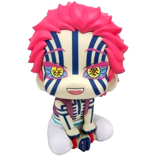 Akaza Look Up with Limited Zabuton Cushion Demon Slayer Premium Bandai and Online Shop Ltd Figure [USED]