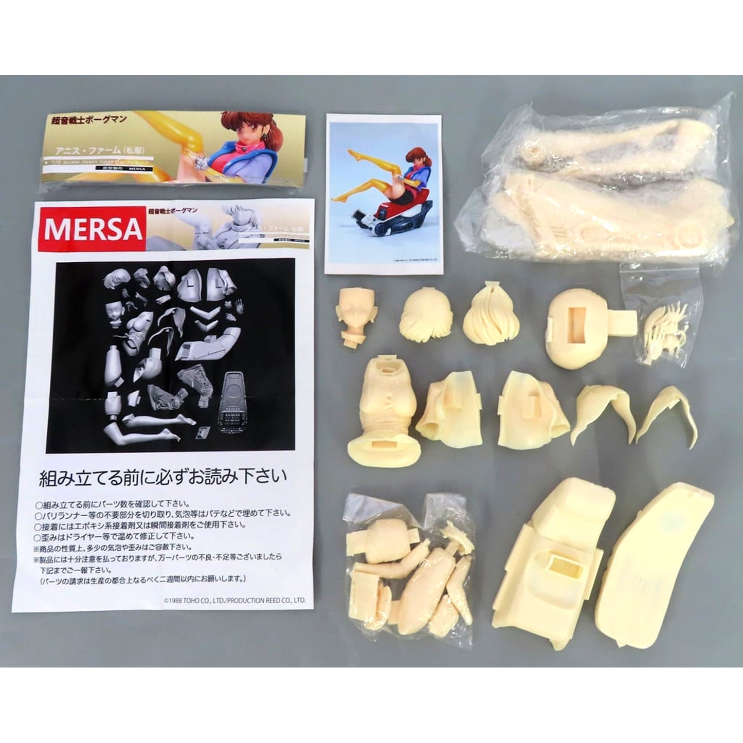 Anice Farm Casual Clothes Sonic Soldier Borgman 1/6 Resin Cast Kit [USED]