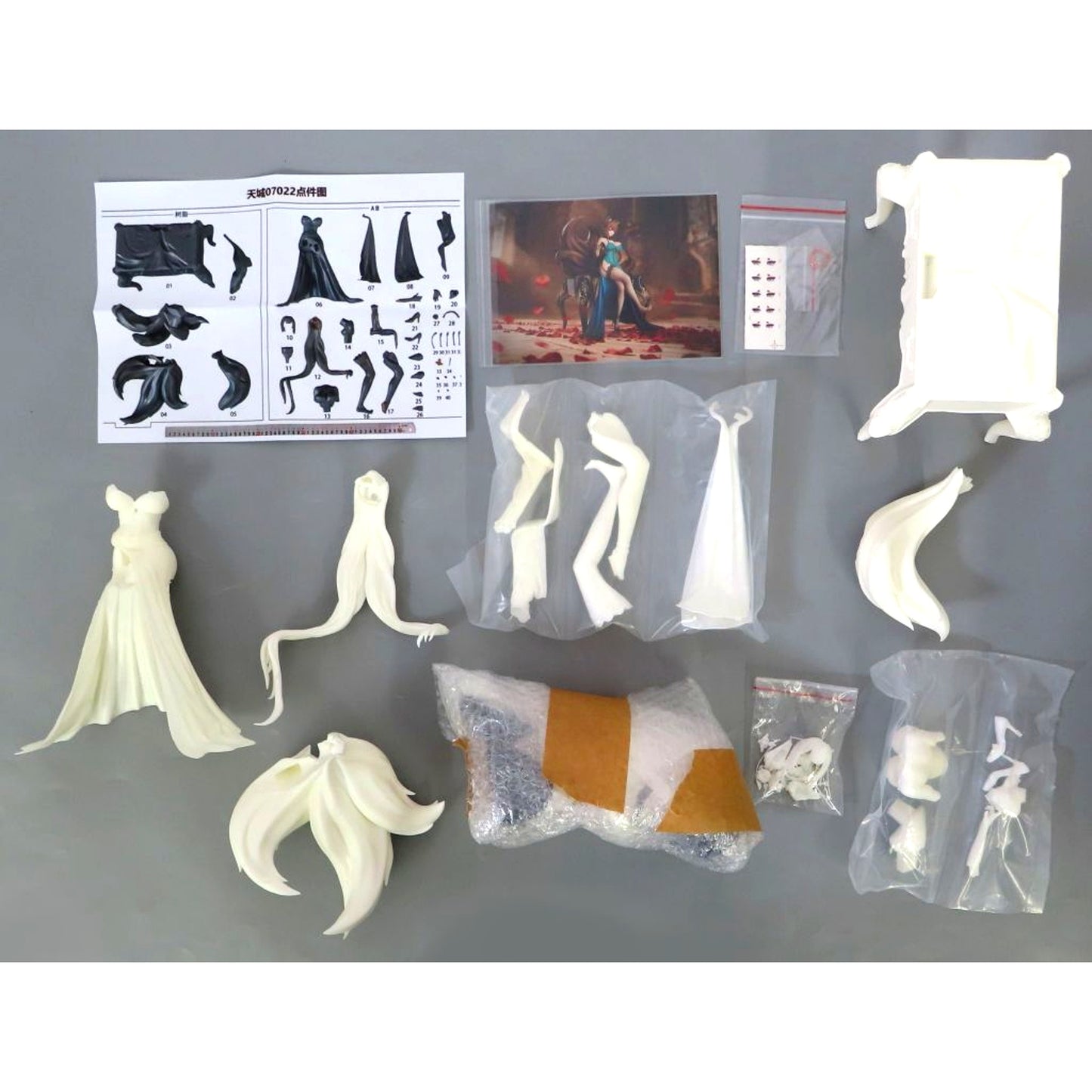 Amagi Throne of the Fallen Ver. Azur Lane Resin Cast Kit [USED]