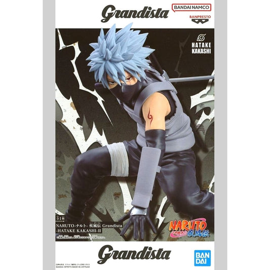 Kakashi Hatake Naruto: Shippuden Grandista Hatake Kakashi II Figure [USED]
