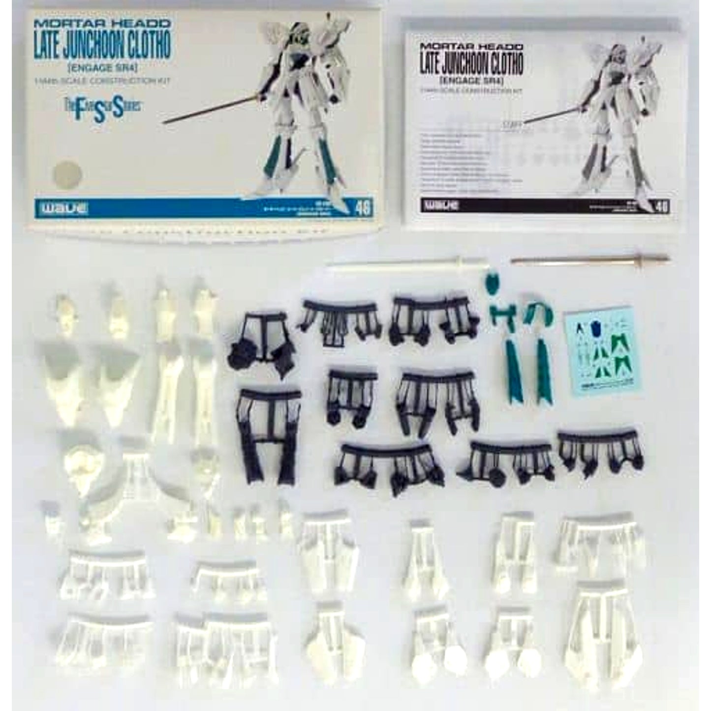 Rate Junoon Clotho ENGAGE SR4 The Five Star Stories Mortar Headd Series No.46 Resin Cast Kit FS-133 1/144 Scale Hobby Japan Magazine Mail Order Limited [USED]