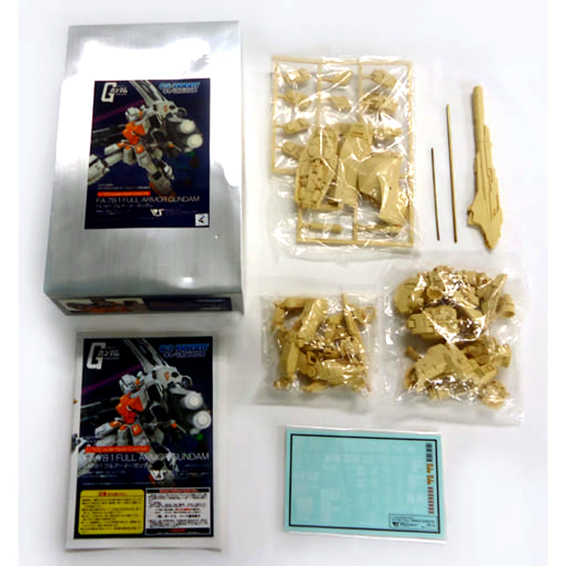 1/100 FA-78-1 Full Armor Gundam Mobile Suit Gundam Resin Cast Kit Chara Hobby 2006 C3xHOBBY Limited [USED]
