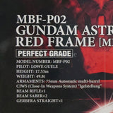 Gandam Astray Red Frame Metallic Mobile Suit Gundam SEED PG MBF-P02 1/60 Gundam Base Limited Plastic Model [USED]