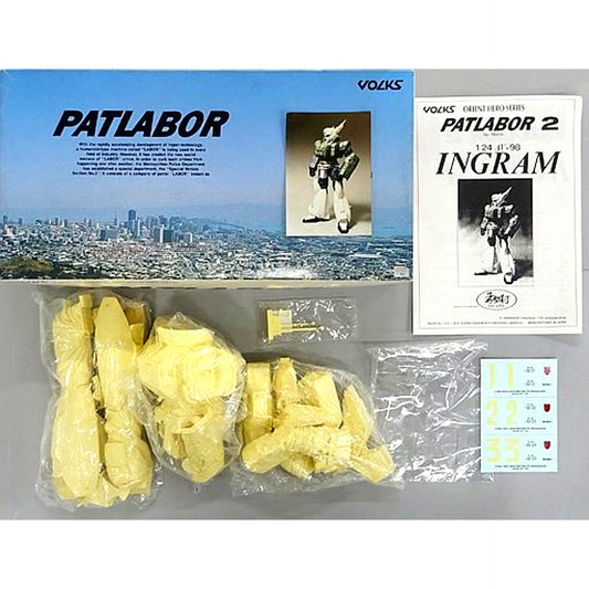 AV-98 Ingram Unit 1 Body Armor Equipped Version Mobile Police Patlabor 2 The Movie Orient Hero Series 1/24 Garage Kit [USED]