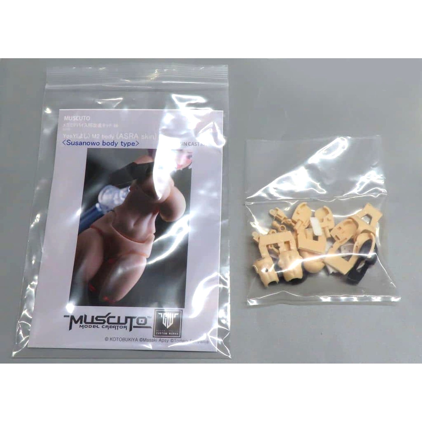 YosY M2 body ASRA skin Megami Device Modification Kit Series No.66 Color Resin Cast Kit [USED]