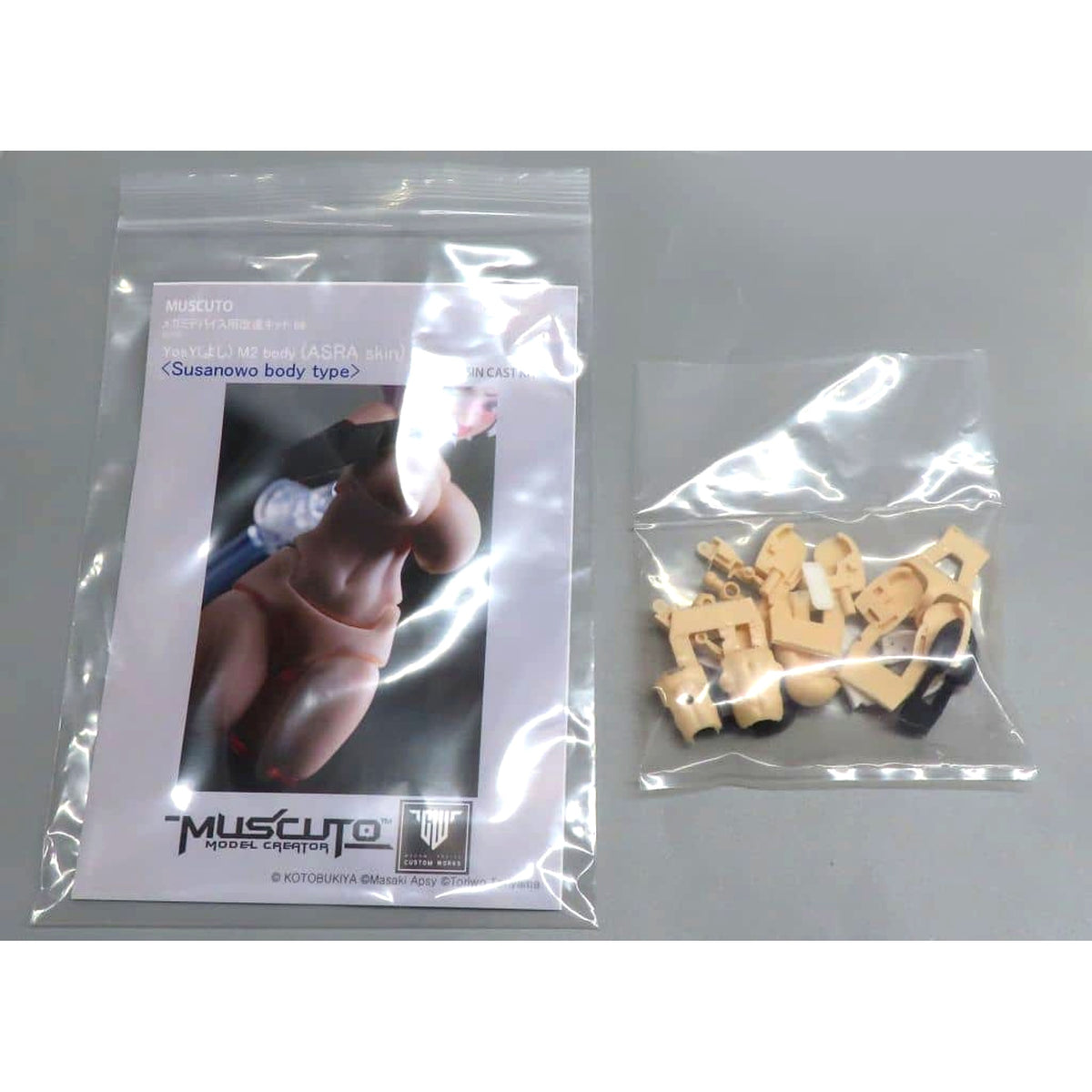 YosY M2 body ASRA skin Megami Device Modification Kit Series No.66 Color Resin Cast Kit [USED]