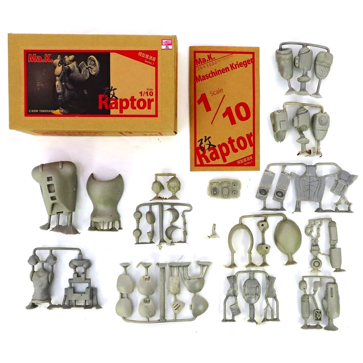 Raptor Custom Series No.1 1/10 Ma.K. Maschinen Krieger Zbv3000 Garage Kit Wonder Festival 2012 Winter Product [USED]