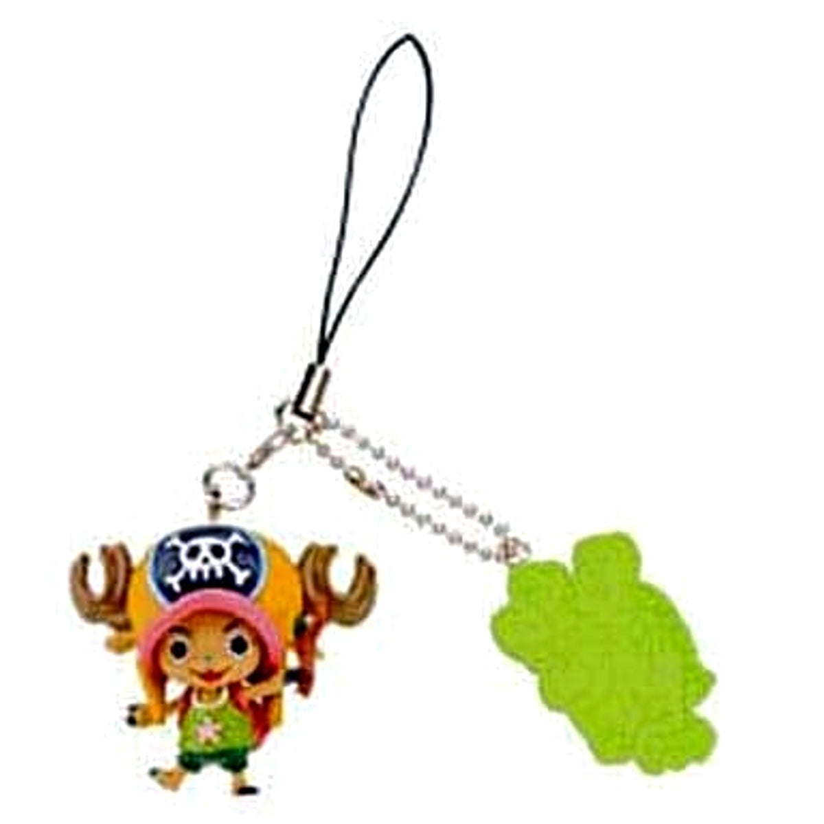 One Piece Film Strong World One Piece Animal Plate: Green Ichiban Kuji Chopper Strap Prize L Keychains [USED]
