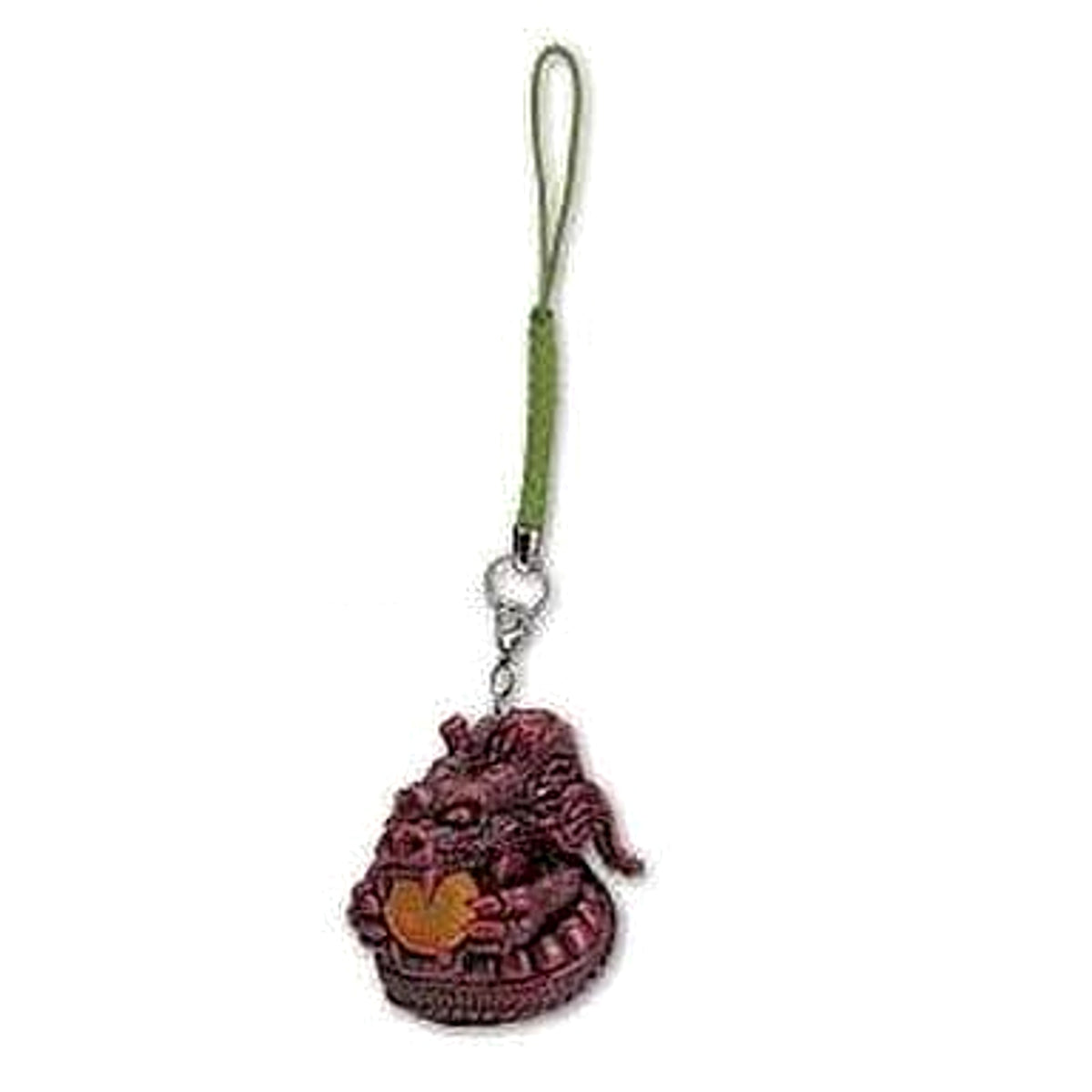 Shenron Red 1-Star Ball Ichiban Kuji Dragon Ball Kai Highest Level Decisive Battle Prize H Netsuke Strap [USED]