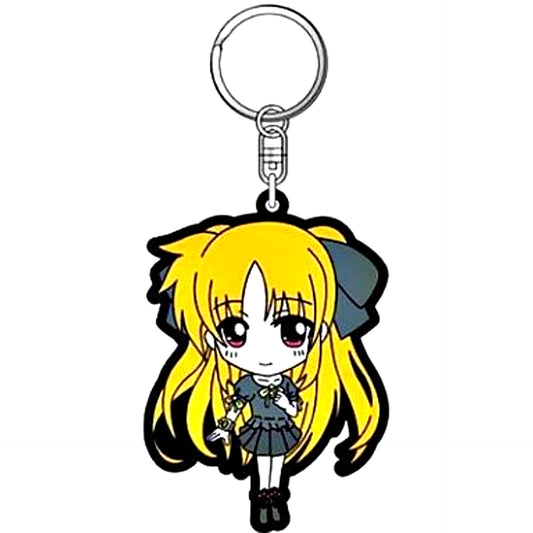 Fate Testarossa Casual Wear Ver. Magical Girl Lyrical Nanoha Rubber Strap [USED]