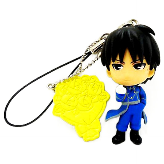 Roy Mustang Fullmetal Alchemist: Brotherhood Ichiban Kuji Kyun Character Accent Strap Prize I Key Chain [USED]