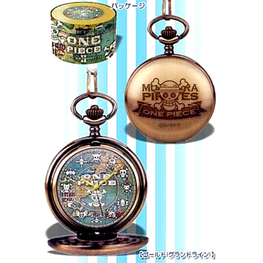 One Piece Pocket Watch 2 Type A Gold Grand Line [USED]