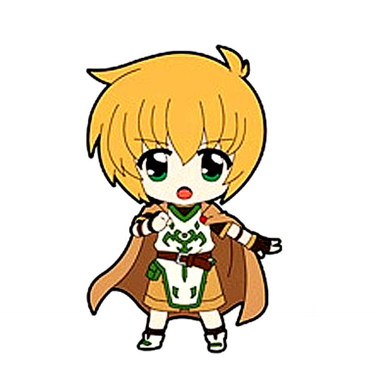 Yuno Scrya Nendoroid Plus Trading Rubber Strap Magical Girl Lyrical Nanoha The MOVIE 1st [USED]