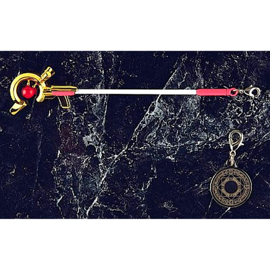 Raising Heart Excelion Accel Mode Magical Girl Lyrical Nanoha StrikerS Device Metal Charm Collection 07 [USED]