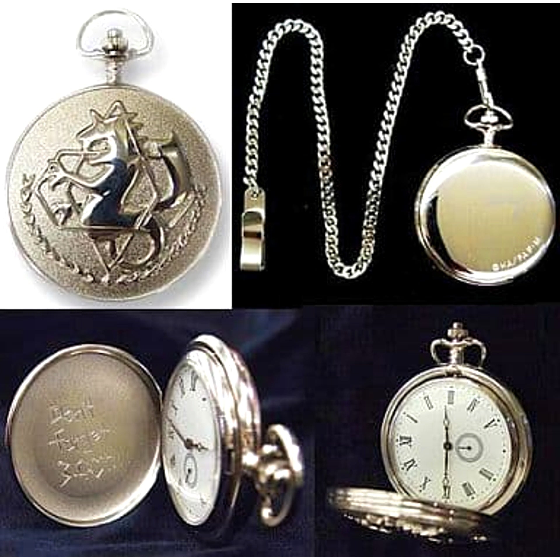 Fullmetal Alchemist Ed's Pocket Watch Quartz Brass [USED]