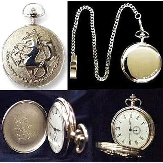 Fullmetal Alchemist Ed's Pocket Watch Quartz Brass [USED]