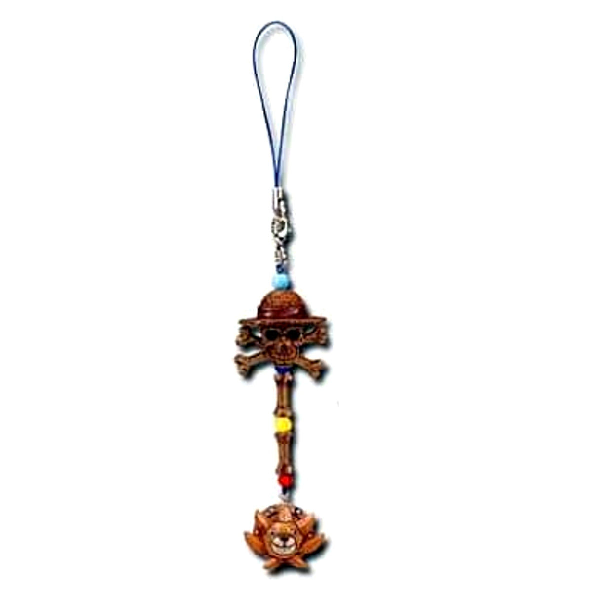 One Piece Luffy Ichiban Kuji Marineford Arc Special Edition Design Strap Prize G Keychains [USED]