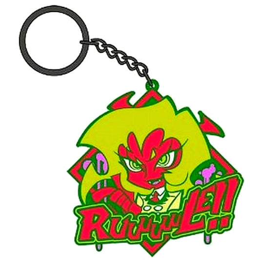 Scanty Panty & Stocking with Garterbelt Rubber Keychain [USED]
