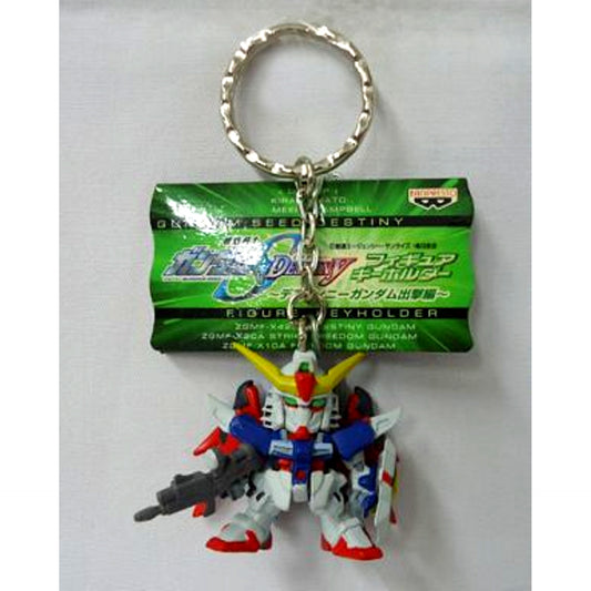 Destiny Gundam Mobile Suit Gundam SEED DESTINY Figure Keychain Destiny Gundam Sortie Edition [USED]