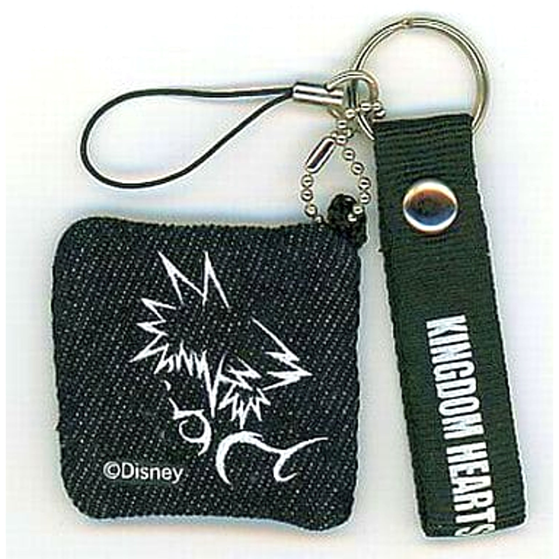 Kingdom Hearts: Chain of Memories Sora Mobile Cleaner Strap Reservation Privilege Keychains [USED]