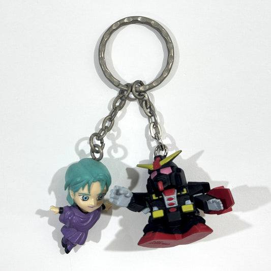 Four & Psycho Gundam Mobile Suit Z Gundam Titans no Onna Figure Keychain [USED]