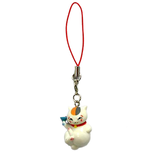 Cocktail Natsume's Book of Friends Nyanko-sensei Strap Key Chain [USED]
