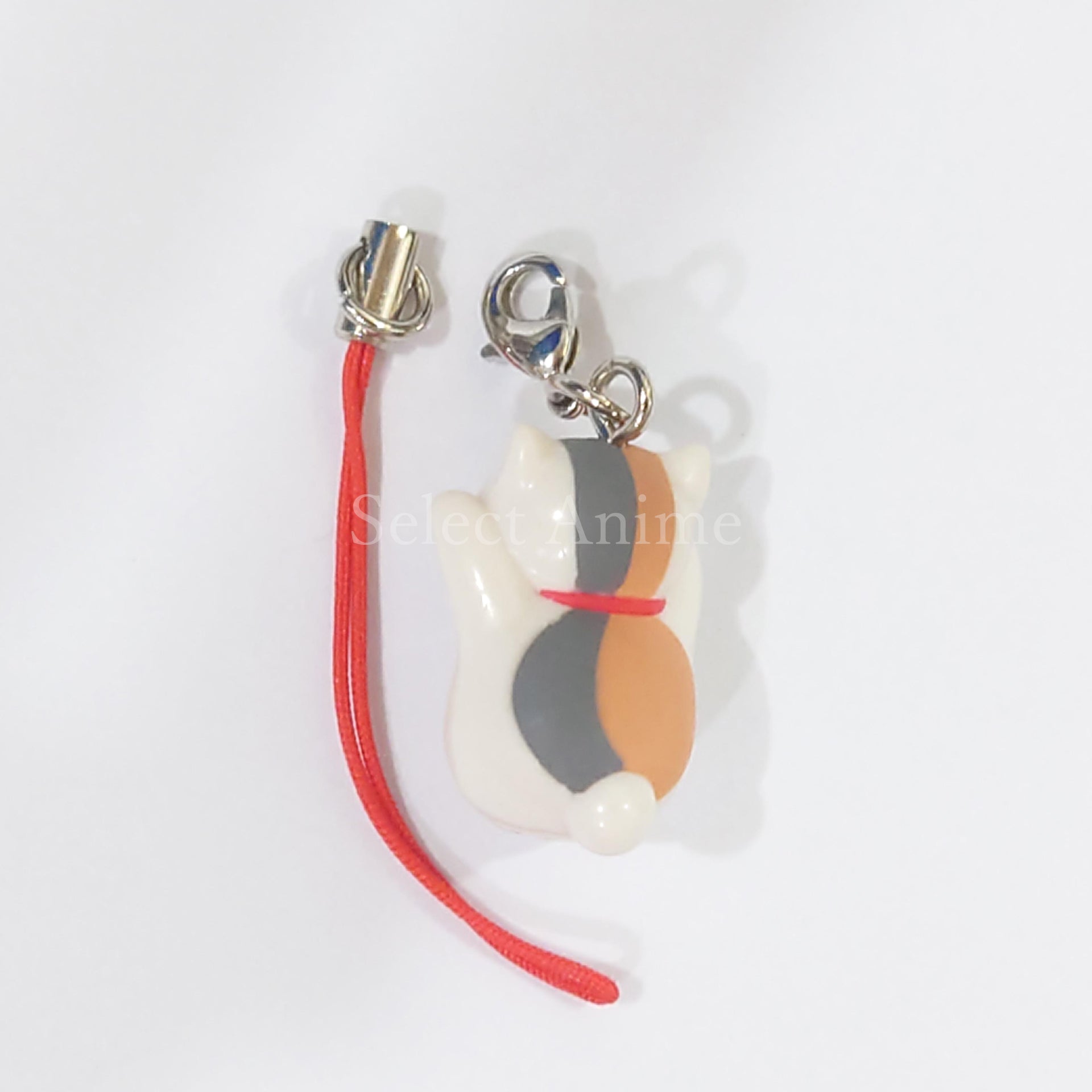Nyanko-sensei Intimidation Natsume's Book of Friends Nyanko-sensei Strap Key Chain [USED]