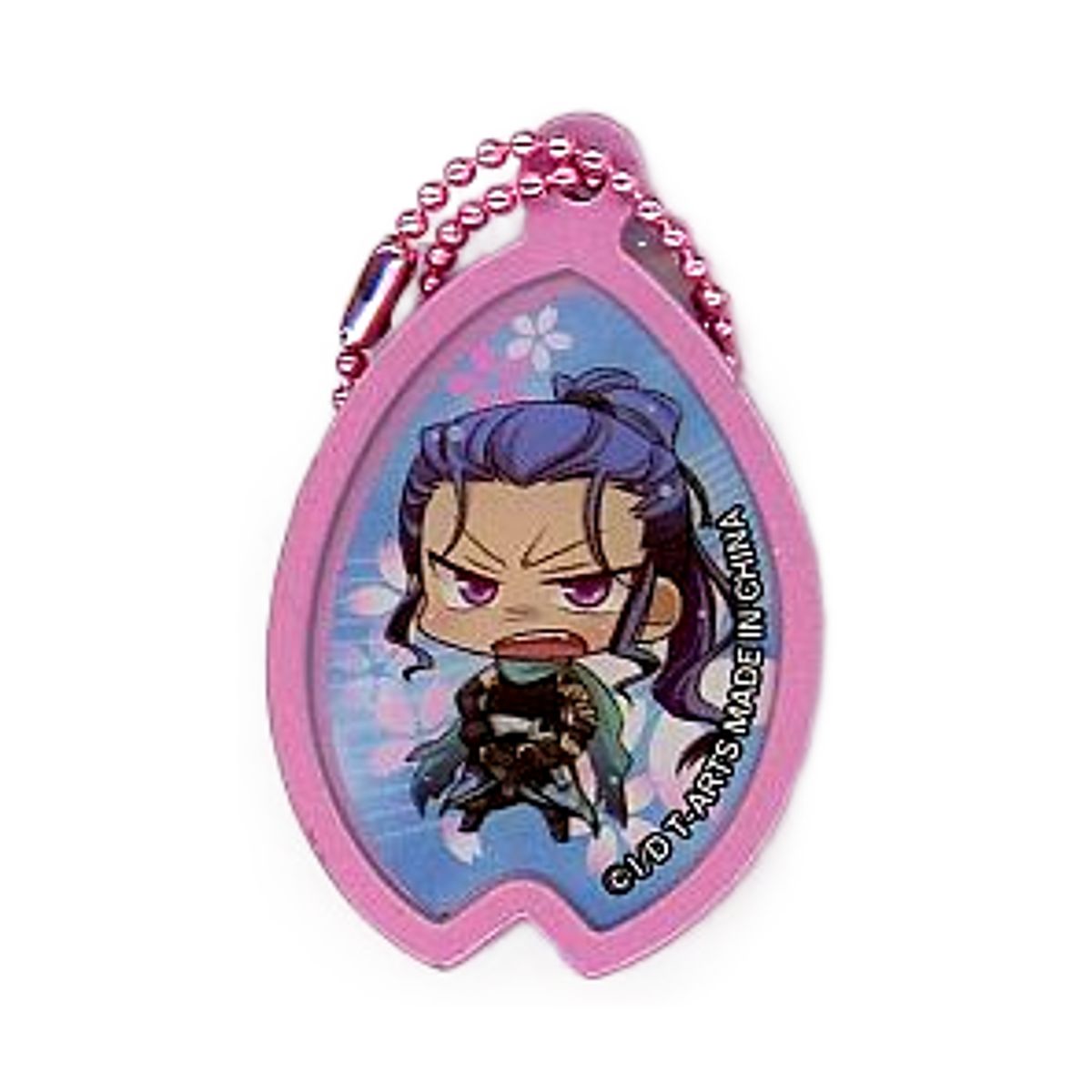 Hakuouki Kyo Shiranui Chibi Character Metal Mascot Mascot [USED]