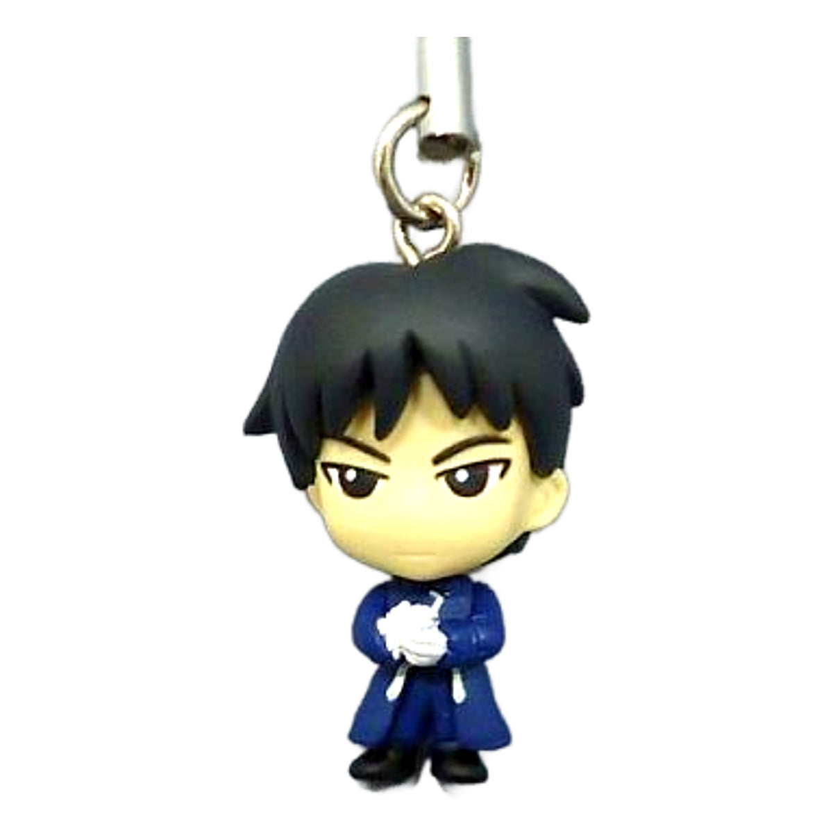 Roy Mustang Fullmetal Alchemist Hagaren Strap Key Chain [USED]