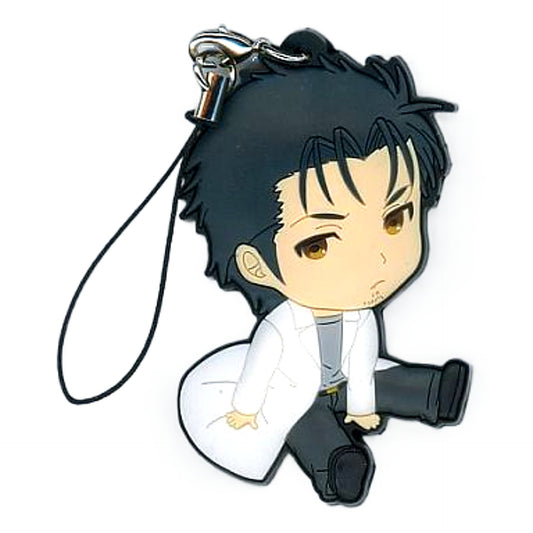 Rintaro Okabe Steins;Gate Petanko Trading Rubber Strap Key Chain [USED]